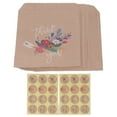 thumbnail image 1 of Kraft Paper Gift Bags, Gift Bags Portable  For Holiday Bouquet Model, 1 of 8