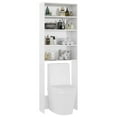thumbnail image 6 of Washing Machine Cabinet High Gloss White 64x24x190 cm, 6 of 9