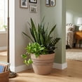 thumbnail image 4 of GreenShip 12 inch Planters for Indoor Outdoor Plants, Large Indoor Outdoor Planters Set of 2, Modern Plant Pots with Drainage Hole, Weather Resistant, 4 of 7