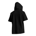 thumbnail image 4 of Linen Outfits for Men 2 Piece Outfits Big and Tall Short Sleeve Button Down Hoodies & Elastic Waist Shorts with Pockets Sets Casual Tracksuits Loungewear 2026 Summer Vacation Outfits, 4 of 9