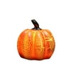 Coconahedy Halloween Pumpkin Shaped Ornament Desktop Artware with LED Lamp