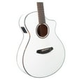 thumbnail image 6 of Breedlove Discovery S Concert 6-String Right-Handed CE Guitar with European Spruce Top, African Mahogany Neck, and Ovangkol Fretboard (Satin White), 6 of 7