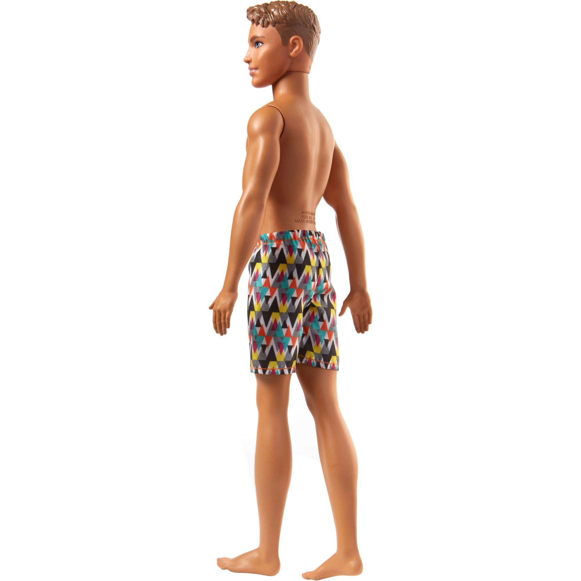 Barbie Ken Beach Doll with Multi-Colored Swimsuit Trunks - image 2 of 4