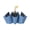 Dark Blue, variant on Cartoon Duck Handle Umbrella, Cute Folding Duckhead Umbrella with Wooden Handle, Compact Small Travel Umbrellas For Outdoor Rain Sun