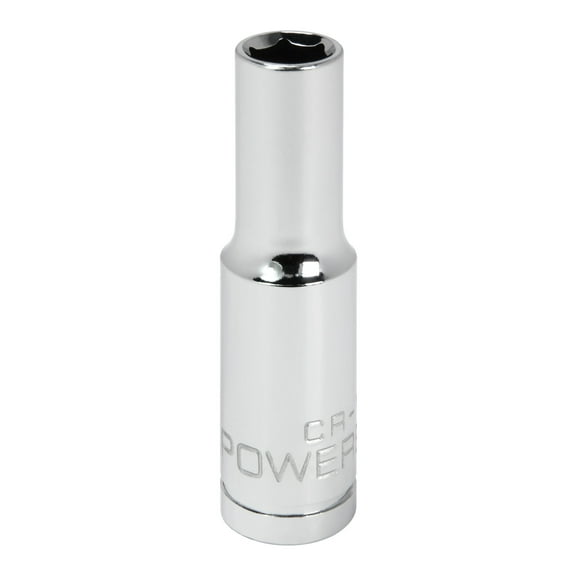 Powerbuilt 3/8 Inch Drive x 9 MM 6 Point Deep Socket - 641209