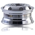 thumbnail image 5 of TheWheelDepot 22.5 x 8.25 Inch Polished Silver Forged Aluminum 10 Lug Wheel, 1 Pack, 5 of 7