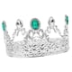 thumbnail image 1 of Tiara de de La Rhinestone de Las de Las Mujeres La Decoración Del cabellero Del Baile de Plata perfecl tiara nupcial de cristal, 1 of 8
