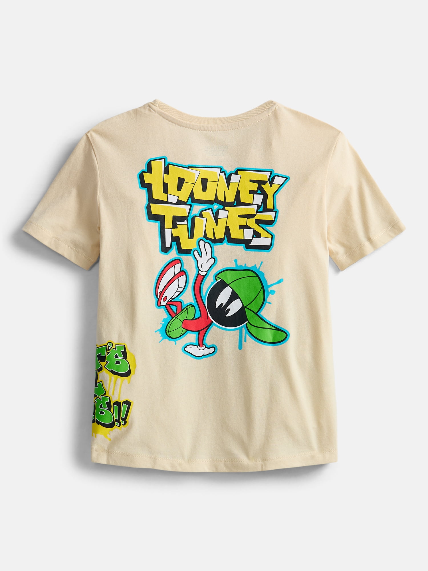 Looney Tunes Boys Neon Patch T-Shirt, Sizes 4/5-XXL18/20