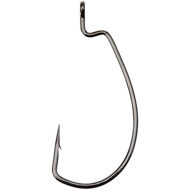 Hameçon Offset Gamakatsu EWG Taille 5/0 - Pour Leurres Souples (shads, Twisters), Pêche Au Leurre