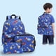 thumbnail image 5 of Mochila infantil de 1.º a 3.º grado | Bolso de hombro doble de gran capacidad con correas ajustables | Mochila resistente de poliéster 900D | Bolsa para libros, lonchera y estuche | Viajes esc, 5 of 5