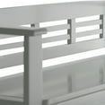 thumbnail image 6 of Simpli Home Adams SOLID WOOD 48 inch Wide Contemporary Entryway Storage Bench in White, 6 of 10