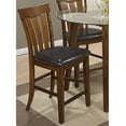 thumbnail image 3 of Jofran Plantation Solid Acacia Slatback Counter Stool (Set of 2), 3 of 5