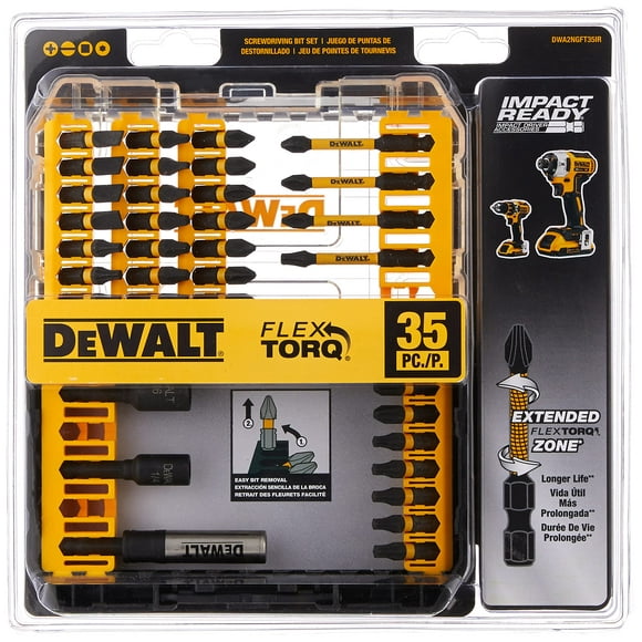 DEWALT DWA2NGFT35IR Durability drill bit set