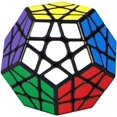 thumbnail image 1 of Magic Cube Megaminx Cube 3x3 Megamix Dodecahedron Speed ​​Cube 3x3 Puzzle Cube Toy Black, 1 of 4