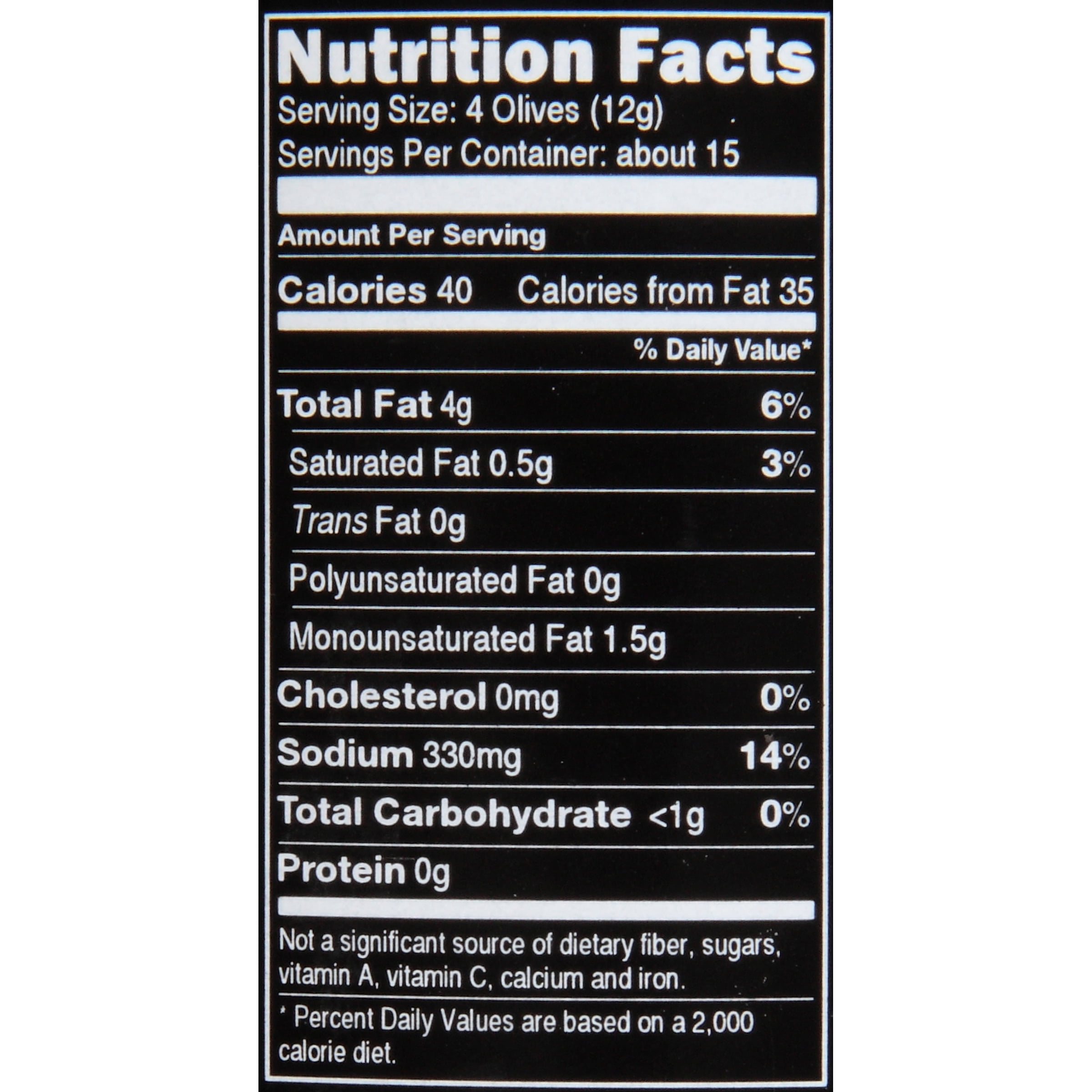 Mario Mediterranean Pitted Kalamata Olives, 6.5 oz, 6 Pack