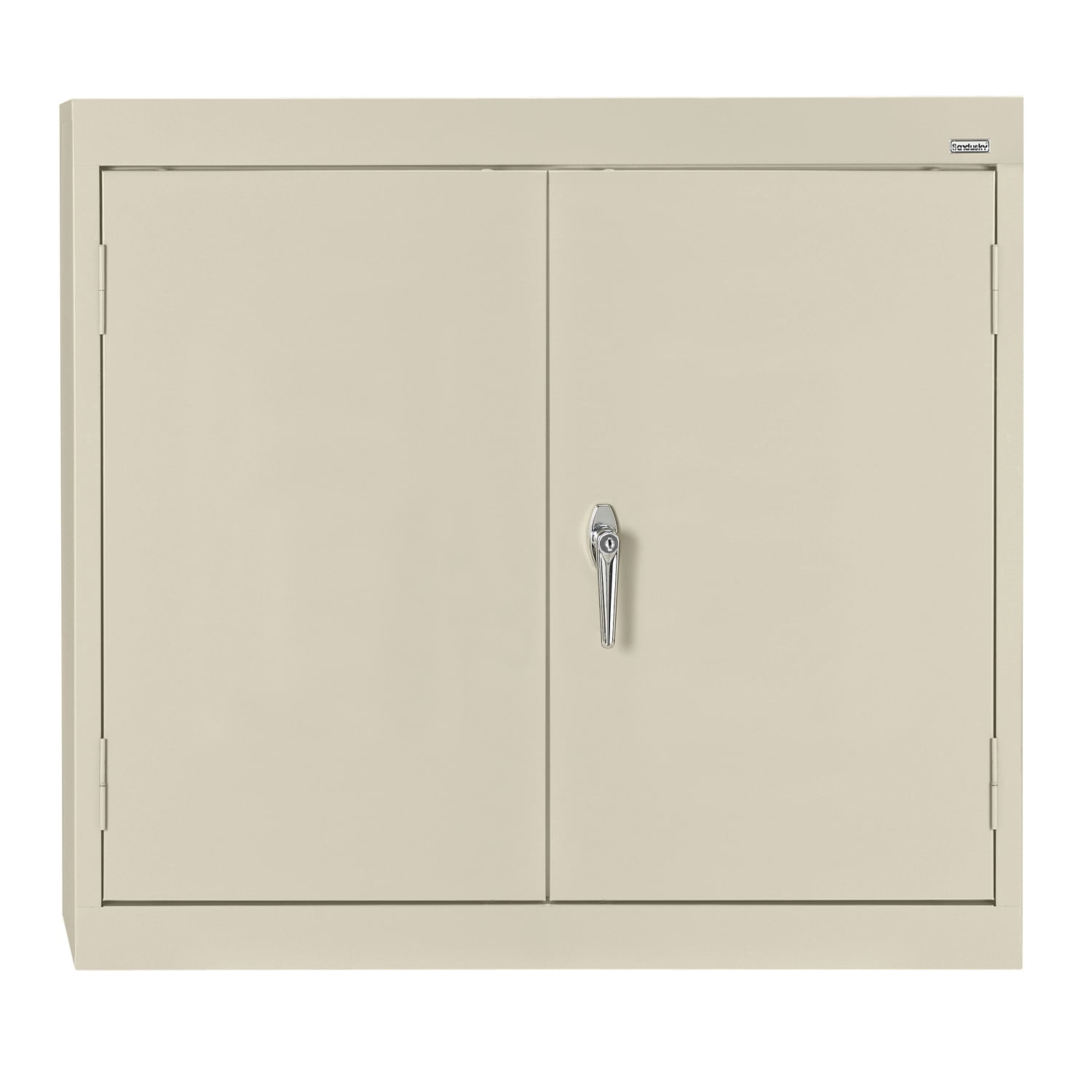 Sandusky 22-Gauge Welded Steel Wall Mounted Garage Storage Cabinet, Putty