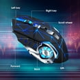 thumbnail image 3 of QUTETN Wireless Gaming Mouse with Buttons on the Side Rechargeable Computer Mice with Light, 3 of 7