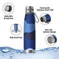 thumbnail image 4 of Camouflage 29oz Stainless Steel Insulated Thermos with Tea Filter, 360° Printed Travel Bottle, Leakproof BPA-Free Flask with Anti-Slip Base, 304 Inner & 201 Outer, Vacuum Cup, 4 of 6