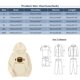 thumbnail image 4 of Gibobby Sudaderas de hombre Stripes con capucha sudadera de forro polar para hombre(Blanco,CH), 4 of 4