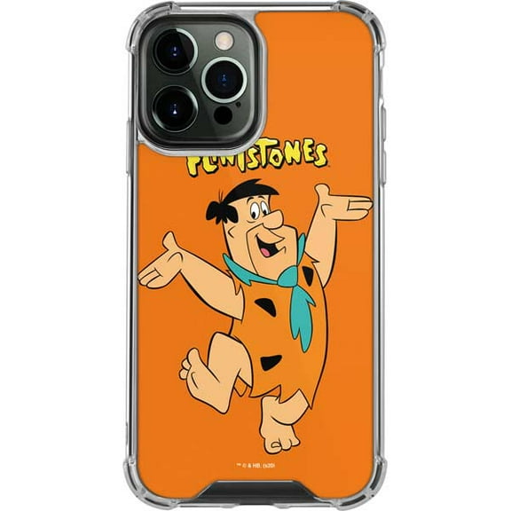 Skinit The Flinstones Fred Flintstone iPhone 14 Pro Max Clear Case