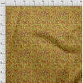 thumbnail image 3 of oneOone Polyester Lycra Light Green Fabric Batik Diy Clothing Quilting Fabric Prints Fabric By Yards 56 Inches Wide, 3 of 4