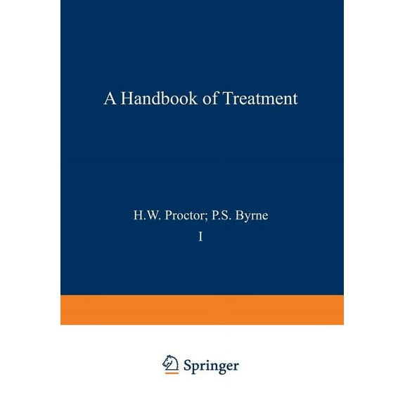 A Handbook of Treatment, (Paperback)