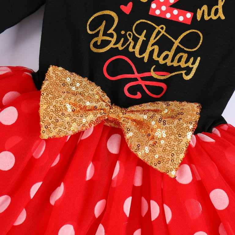 Minnie mouse outlet birthday outfit walmart