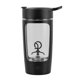 thumbnail image 2 of Coctelera eléctrica para proteínas, botella, vaso de licuadora, ligera, multiusos para mezclar proteínas, coctelera de gimnasio para Yoga, gimnasio y Negro, 2 of 8