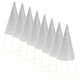 thumbnail image 4 of 12 gorros de fiesta triangulares con purpurina en forma de cono para cumpleaños infantiles y de adultos (plateados), 4 of 7