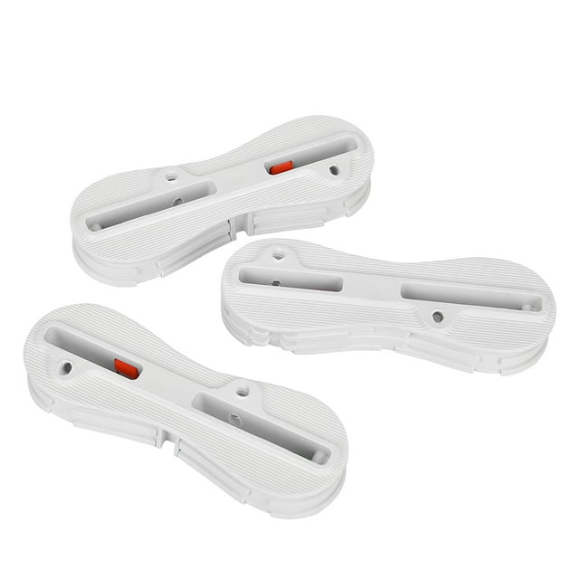 Fcs Fins Surf Fin Fcs White Pvc 3Pcs Pvc White Durable Surfing Board Fcs Fin Box Surfboard Fins Plugs