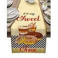 thumbnail image 3 of Afternoon Tea American Coffee Donuts Table Flags Holiday Party Table Decorations Table Flags Hotel Wedding Decoration Table Flag, 3 of 5
