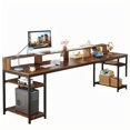 thumbnail image 5 of Industrial country style, solid structure, wear-resistant and easy to clean desk, can effectively utilize the desktop space, 5 of 5