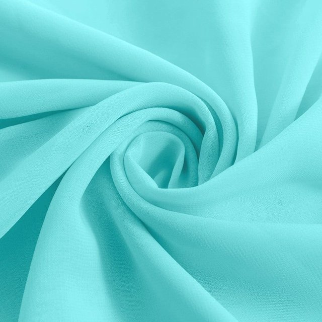 Under 10 Decorative Table Banner 10ft Chiffon Table Runner 29x120 Inches Dusty Blue Table Runner for Wedding Baby Girl Bridal Shower Decorations