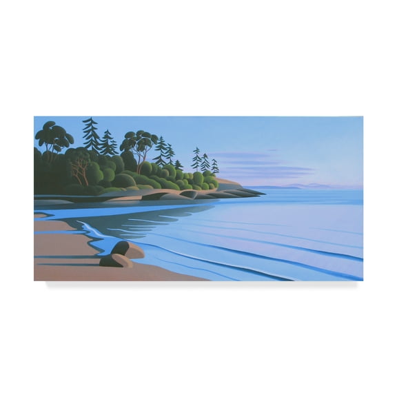 Trademark Fine Art 'Arbutus Cove Dawn' Canvas Art by Ron Parker