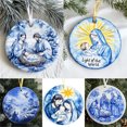thumbnail image 4 of ¡Ofertas para Ahorrar!, Adorno navideño religioso Adorno conmemorativo de ángel Adorno para árbol de Navidad Regalo de recuerdo Adorno navideño conmemorativo Akmoler, 4 of 4