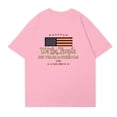 thumbnail image 5 of Cotton Short Sleeve T Shirt with We the People 250 Years Semiquincentennial 1776 2026 Print Loose Fit Crewneck Top for Women and Men Pink XL Pink XL, 5 of 5