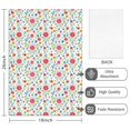 thumbnail image 2 of 2 Pcs Pioneer Flower Floral Print Pattern Kitchen Towels, Funny Microfiber Dish Towel Set, 18" X 26" Tea Towels, 2 of 6