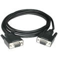 thumbnail image 1 of Câble MODEM NULL DB9 F-F de 10 Pi Noir, 1 of 1