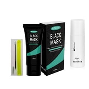 NutraHerb Export Liquid Pore Strips with Charcoal Peel Off Face Mask and Extractor Tool