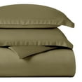 thumbnail image 2 of Superior Egyptian Cotton 400 Thread Count Duvet Cover Set, King/California King, Sage, 2 of 11