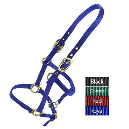 Weanling Halter, Red - 200-300 lbs