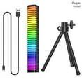 thumbnail image 4 of Portable Floor Atmosphere Lamp Color Changing Corner 3D Pickup Light Wireless Music  Night Lighting Stick Car Interior, 4 of 10