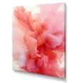 thumbnail image 2 of Designart "Radiant Pink Polar Smoke IV" Abstract Canvas Wall Art - Modern Pink Abstract Bedroom Canvas Wall Art, 2 of 6