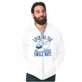 thumbnail image 4 of Popeye Looking For a Swole Mate Gym Men Big & Tall Zip Hoodie Brisco Brands 3X, 4 of 5