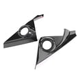 thumbnail image 3 of 2pcs A‑Pillar Speaker Trim Cover Carbon Fiber Style Decoration Fit for Honda Civic 10th 16‑19, 3 of 5