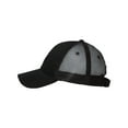 thumbnail image 3 of Valucap - Sandwich Trucker Cap - S102 - Black/ Black - Size: Adjustable, 3 of 4