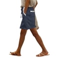 thumbnail image 2 of Favoffer Womens Short High Waist Drawstring Elastic Waistband Pocket Casual Shorts Comfy Sets for Sports Beach Daily Lounging, 2 of 6