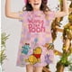 thumbnail image 2 of Vestido de manga corta con estampado de oso Winnie para niña de 2 a 12 años, vestido de princesa de verano para niños, vestido de baile de fiesta para niños 20222T Gao Jinjia LED, 2 of 2