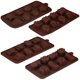 thumbnail image 1 of Molde de silicona de 4 piezas, horneado de silicona antiadherente de calidad alimentaria, molde para dulces, molde para mantequilla con diferentes formas, 1 of 5