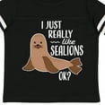 thumbnail image 4 of Inktastic I Just Really Like Sea Lions Ok Boys or Girls Toddler T-Shirt, 4 of 5